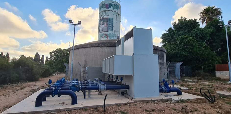 שדרוג תחנת שאיבה מרכז מים המייסדים וביטול המגדל